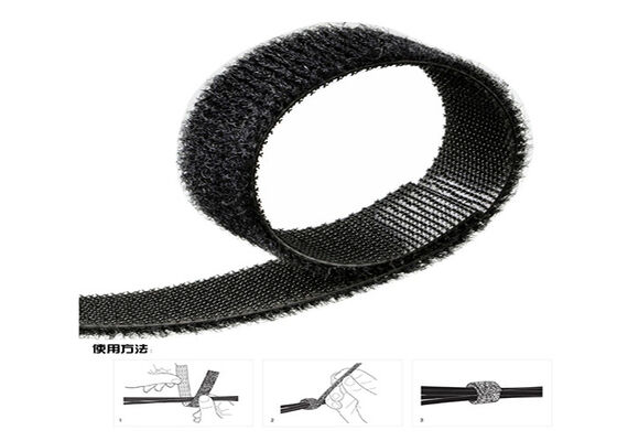 ROSH 100%nylon 16mm Magic back to back Hook And Loop Double Sided