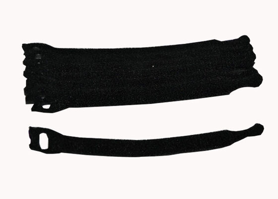 Blue Double Sided Adhesive Reusable Ties Custom  hook and loop Cable Ties Lightweight