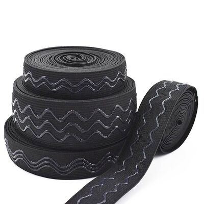 50mm Width 20 Yards/Roll Anti-Slip Elastic Hook and Loop Strap for Luggage and Bags