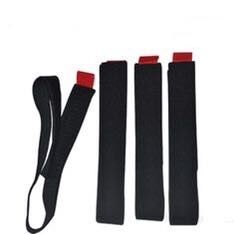 Releaseable 10 * 100mm Self Locking hook and loop velcro Cinch Straps