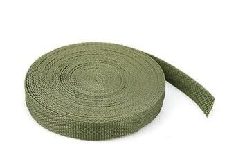 High Strength Flat Nylon Webbing Fasteners Nylon Strap Roll Random Color