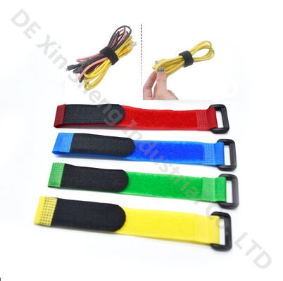 High Fastness Metal Buckle Hook And Loop Straps Silk Printing