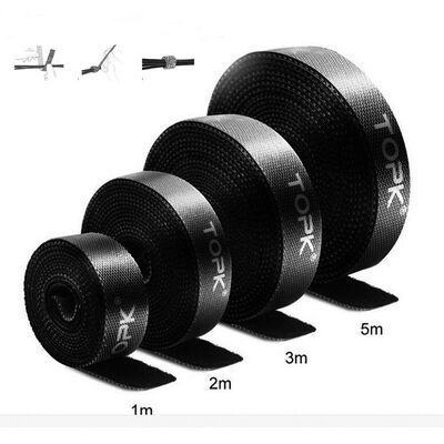 25mm  Tape back to back Hook And Loop cable tie double sided Fastener Straps Multi - Functional