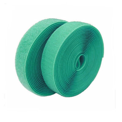 75mm Width Mushroom Hook And Loop Tape Light Green High Strength