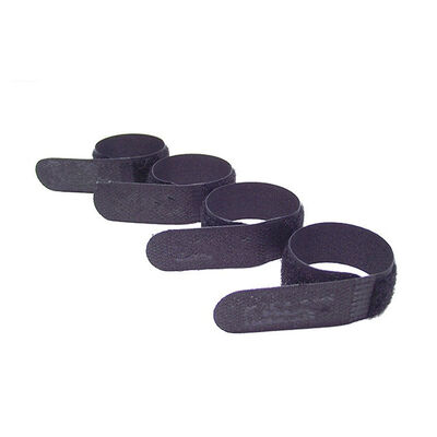 100% Nylon 20*200mm Hook And Loop Wire Ties Eco Friendly Multicolor
