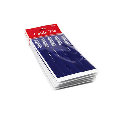 Velour Molded Hook And Loop Cable Tie Roll 12.5*250MM Water Resistance