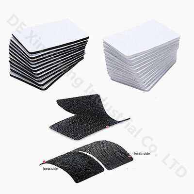 40% Polyester Hook And Loop Adhesive Dots 110mm Wear Resistance