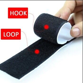 REACH ROSH Hook And Loop Fastener 80mm Width Commercial Velcro Tape