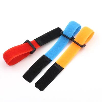 Nylon Reusable Hook and Loop Straps with Custom Logo Printing and Eco-Friendly Design for Secure Cable Management