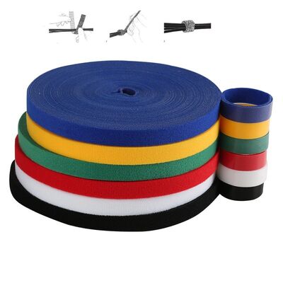 Double Side Nylon Back To Back Fixable Cable Ties With Logo Printed