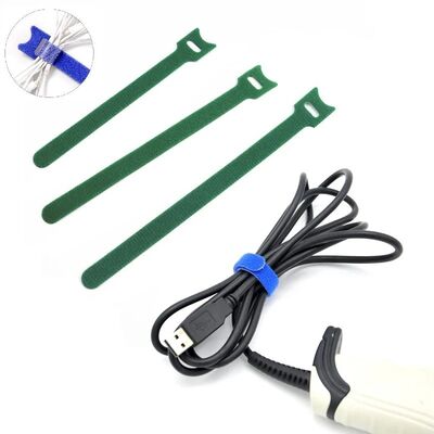 Reusable Double Sided Hook And Loop Fastener Tape Nylon 2 Sided Velcro Tape