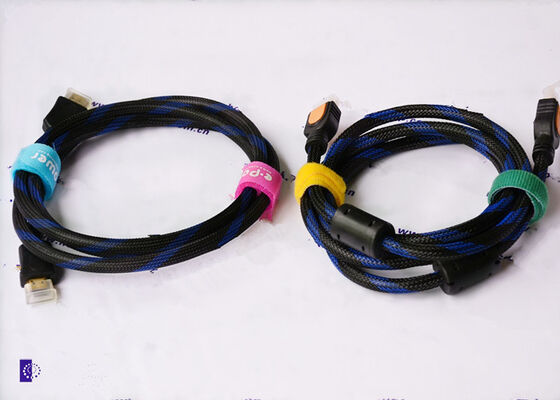 Velour Molded Hook And Loop Cable Tie Roll 12.5*250MM Water Resistance
