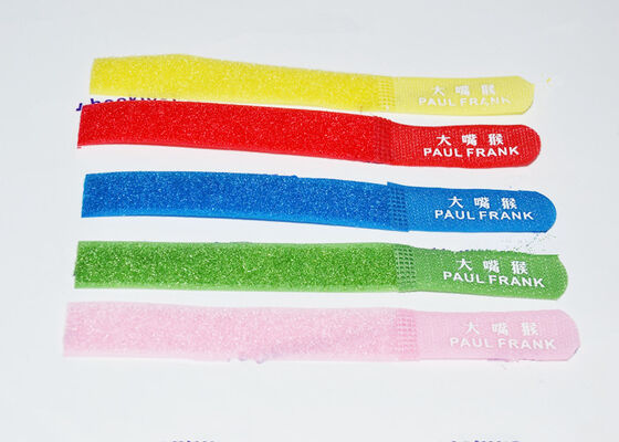 ROSH 12.5mm 60%nylon Flexible custom Hook and Loop nylon Cable Ties