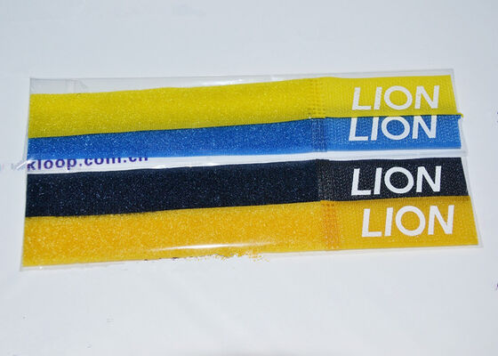 ROSH 12.5mm 60%nylon Flexible custom Hook and Loop nylon Cable Ties