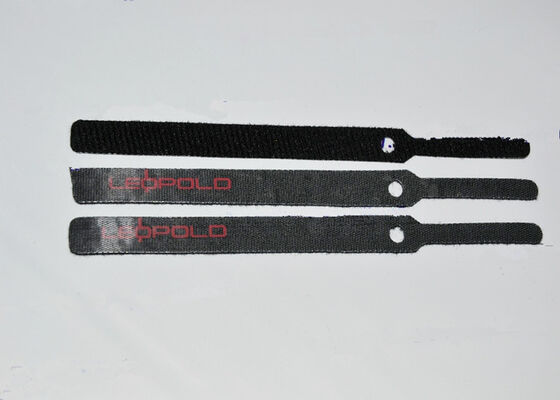 Heavy Duty nylon T shape hook and loop cable tie One Wrap Cable Ties , Water Proof  Tie Wraps