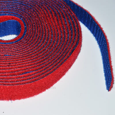 Durable Double Sided Hook And Loop Tape back to back cable tie One Wrap Roll Eco - Friendly