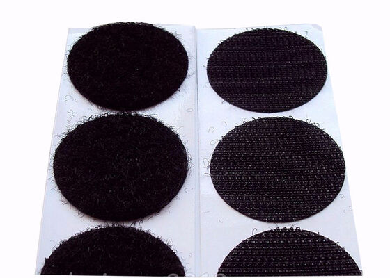 Light Weight Loop And Hook Adhesive Dots Strong stick hook and loop Dots 10mm