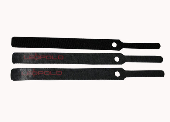 Durable Double Sided Hook And Loop  Cord Wraps Comfortable Handfeel