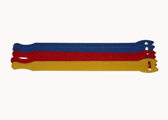 Durable Double Sided Hook And Loop  Cord Wraps Comfortable Handfeel
