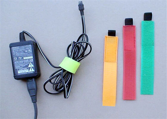 Low Shinkrage SGS OEM Reusable Fastening Tape Cable Ties Velcro Cord Wraps