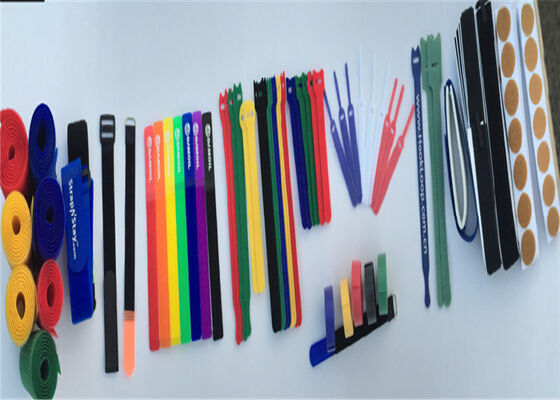 100% Nylon 1/2 Wide Hook And Loop Cable Ties SGS OEM&ODM Available