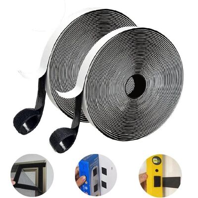 Eco Friendly Heat Resistant 2mm Thickness Double Sided Sticky Velcro Tape for Decoration
