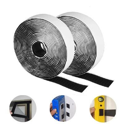 Eco Friendly Heat Resistant 2mm Thickness Double Sided Sticky Velcro Tape for Decoration