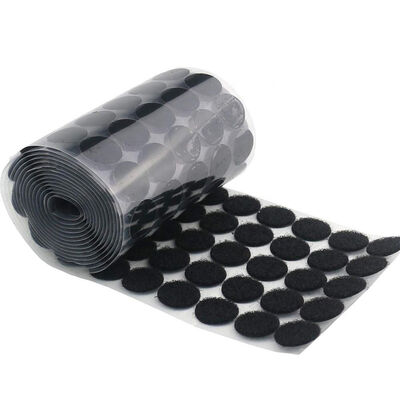 10mm Dia High Temperature Resistance Strong Adhesive Hook and Loop Dots Self Adhesive Fastener Dots