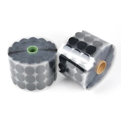 10mm Dia High Temperature Resistance Strong Adhesive Hook and Loop Dots Self Adhesive Fastener Dots