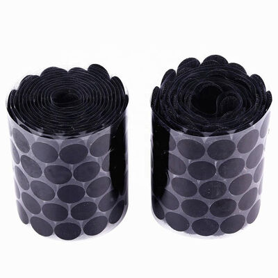 10mm Dia High Temperature Resistance Strong Adhesive Hook and Loop Dots Self Adhesive Fastener Dots