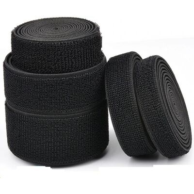 50mm Width 20 Yards/Roll Anti-Slip Elastic Hook and Loop Strap for Luggage and Bags