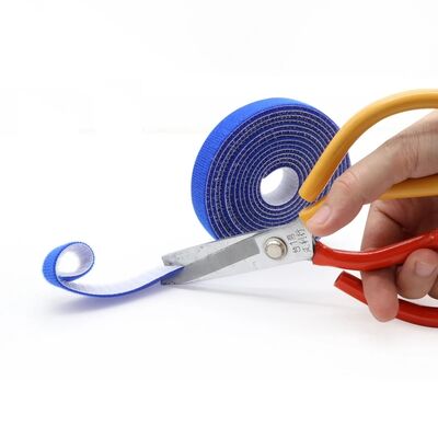 Heavy Duty Self Adhesive Reusable Hook and Loop Tape Velcro Cable Tie for Home Office and Car