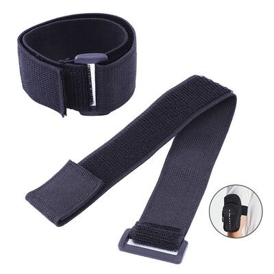 Customizable Reusable Nylon Hook and Loop Strap with Plastic Buckle for Wire and Outdoor Use