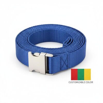50mm Width Heavy Duty Luggage Strap with Stainless Steel Buckle and Customizable Color