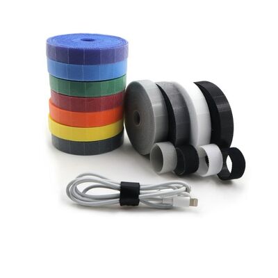 Fire Retardant Back‑to‑Back Hook & Loop Tape nylon cable tie 