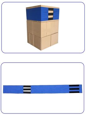 Reusable 50mm*5000mm Sew On Velcro Tie Down Straps Nylon Cargo Straps