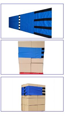 Reusable 50mm*5000mm Sew On Velcro Tie Down Straps Nylon Cargo Straps