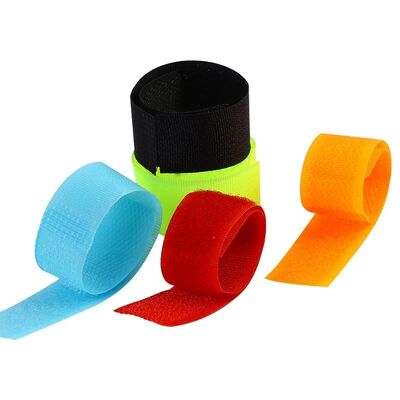 Any Color Multifunction Hook And Loop Cable Ties Strap With Customer Logo