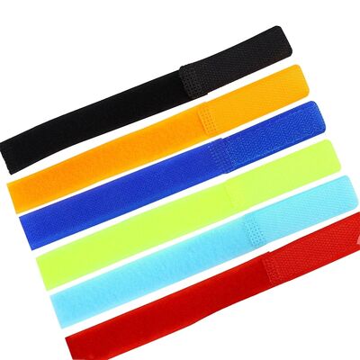 Any Color Multifunction Hook And Loop Cable Ties Strap With Customer Logo