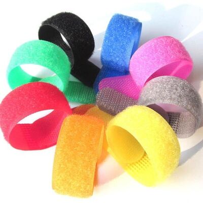 Adjustable Hook Loop Buckle Strap Magic Tape adjustable elastic strap hook and loop fastening strap