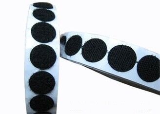 Dual Sided sticky back Hook And Loop Dots 1  Roll Lightweight Any Logo Avaliable