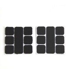 3 / 4" Diameter  dureable Sticky Back hook and loop Dots roll Resuable Self Adhesive Patches  for window