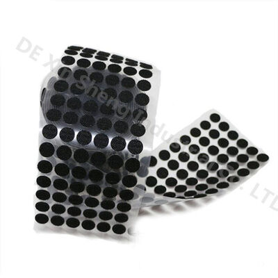 SGS 25 Meter/Roll Nylon Hook And Loop Dots Self Adhesive For Furniture