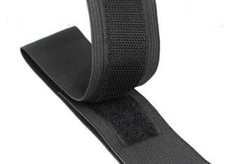 50mm Width 20 Yards/Roll Anti-Slip Elastic Hook and Loop Strap for Luggage and Bags