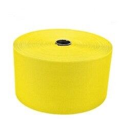 Waterproof 80mm Nylon Hook And Loop Fasteners 50yards/Roll Yellow Velcro Tape