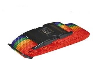 Random Color 50mm Width Lockable Luggage Straps	Luggage Belt Strap