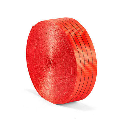 High Strength Flat Nylon Webbing Fasteners Nylon Strap Roll Random Color