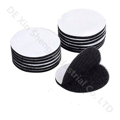 Fire Retardant Velcro Hook And Loop Coins For Supermarket  50m/Roll