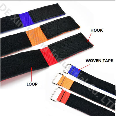 Adjustable nylon hook and loop strap with plastic buckle Watch Straps Long Length Small  Straps l