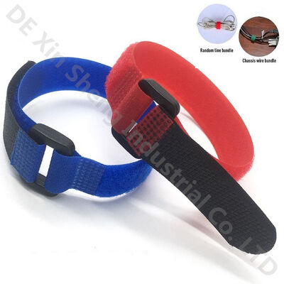 25mm Width 60% Nylon Hook And Loop Straps For Luggage Fastening
